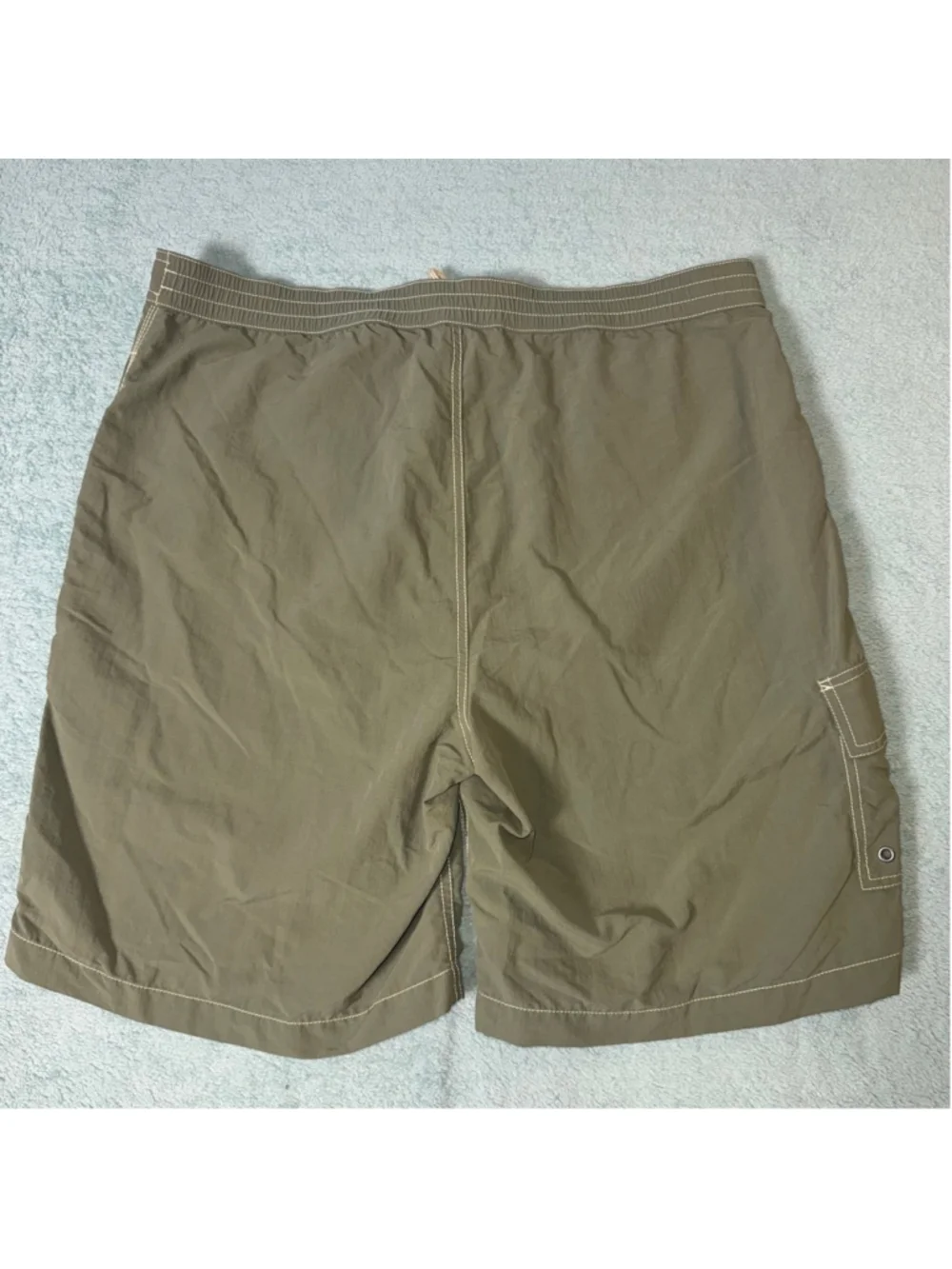 Men's Polo Ralph Lauren Swim Trunks XL Olive Green Beige